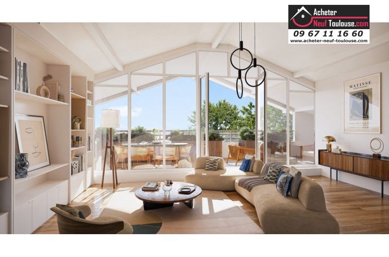 Appartements neufs à Saint-orens-de-gameville - Programmes immobiliers neufs LNC Nouveaux constructeurs Coeur Saint O