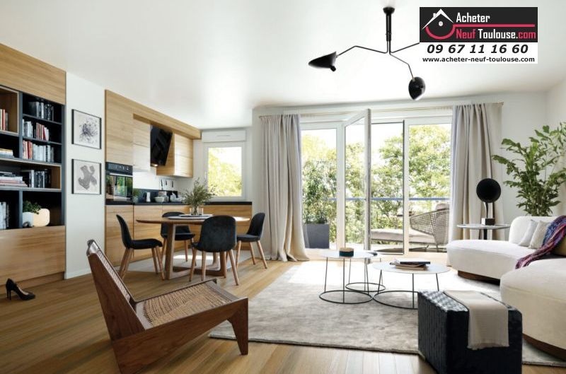 Appartements neufs à Saint-orens-de-gameville - Programmes immobiliers neufs LNC Nouveaux constructeurs Coeur Saint O