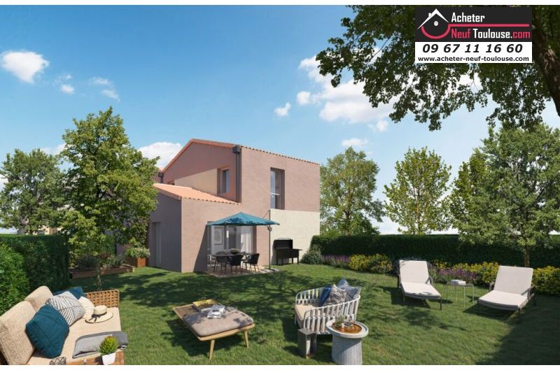 Appartements neufs à Toulouse Lardenne - Programmes immobiliers neufs LNC Nouveaux constructeurs Le Domaine du Marronnier
