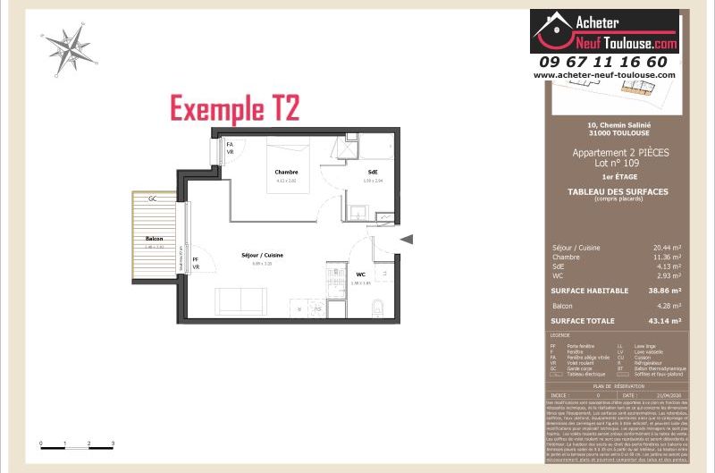 Appartements neufs à Toulouse Lardenne - Programmes immobiliers neufs LNC Nouveaux constructeurs Le Domaine du Marronnier