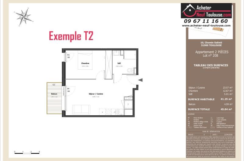 Appartements neufs à Toulouse Lardenne - Programmes immobiliers neufs LNC Nouveaux constructeurs Le Domaine du Marronnier