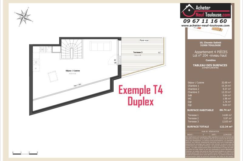 Appartements neufs à Toulouse Lardenne - Programmes immobiliers neufs LNC Nouveaux constructeurs Le Domaine du Marronnier