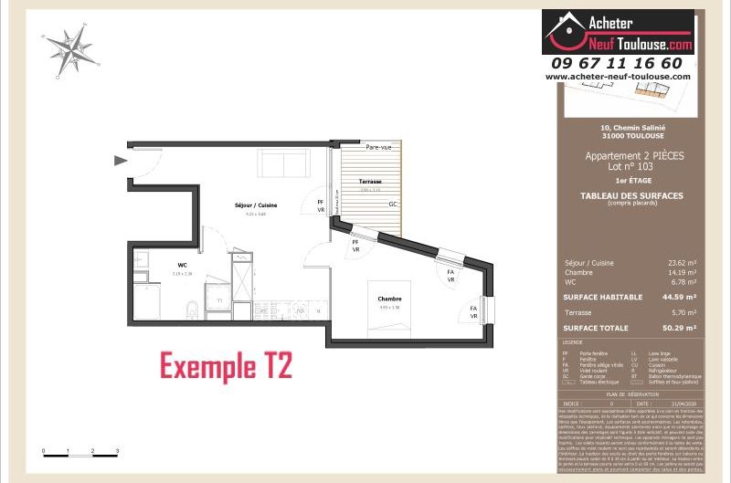 Appartements neufs à Toulouse Lardenne - Programmes immobiliers neufs LNC Nouveaux constructeurs Le Domaine du Marronnier