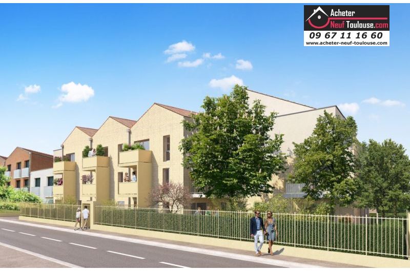 Appartements neufs à Toulouse Lardenne - Programmes immobiliers neufs LNC Nouveaux constructeurs Le Domaine du Marronnier