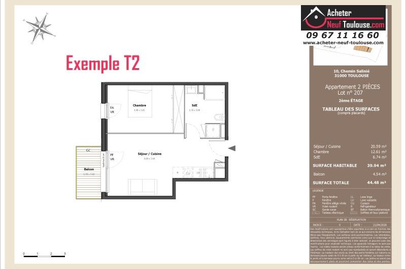 Appartements neufs à Toulouse Lardenne - Programmes immobiliers neufs LNC Nouveaux constructeurs Le Domaine du Marronnier