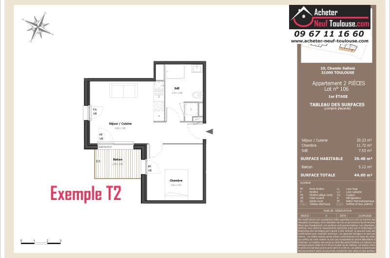 Appartements neufs à Toulouse Lardenne - Programmes immobiliers neufs LNC Nouveaux constructeurs Le Domaine du Marronnier