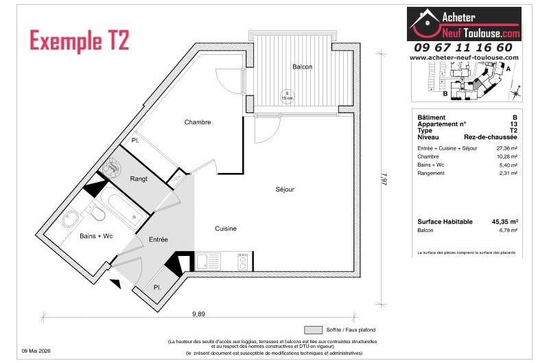 Appartements neufs à Launaguet - Programmes immobiliers neufs Greencity LES BUCOLIQUES