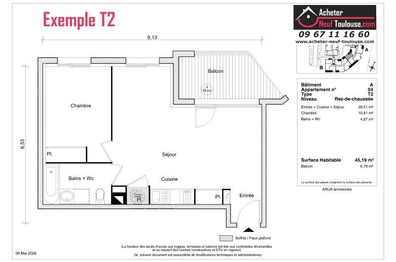 Appartements neufs à Launaguet - Programmes immobiliers neufs Greencity LES BUCOLIQUES
