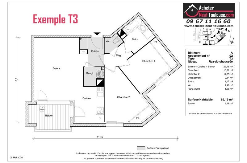 Appartements neufs à Launaguet - Programmes immobiliers neufs Greencity LES BUCOLIQUES