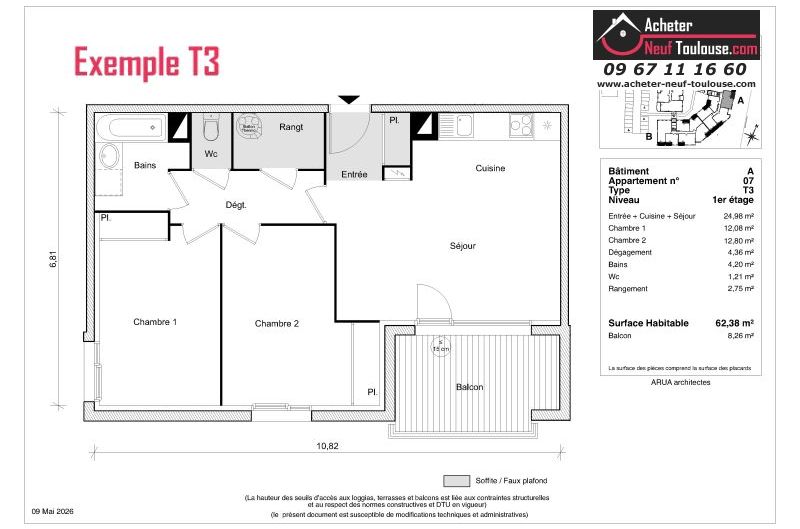 Appartements neufs à Launaguet - Programmes immobiliers neufs Greencity LES BUCOLIQUES