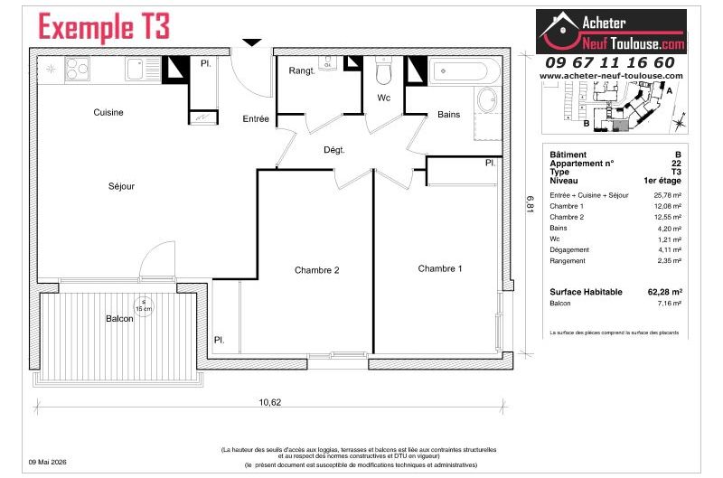 Appartements neufs à Launaguet - Programmes immobiliers neufs Greencity LES BUCOLIQUES
