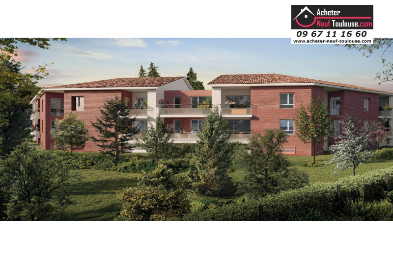 Appartements neufs à Launaguet - Programmes immobiliers neufs Greencity LES BUCOLIQUES
