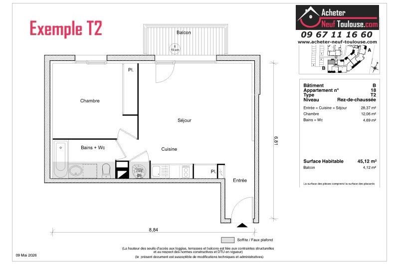 Appartements neufs à Launaguet - Programmes immobiliers neufs Greencity LES BUCOLIQUES