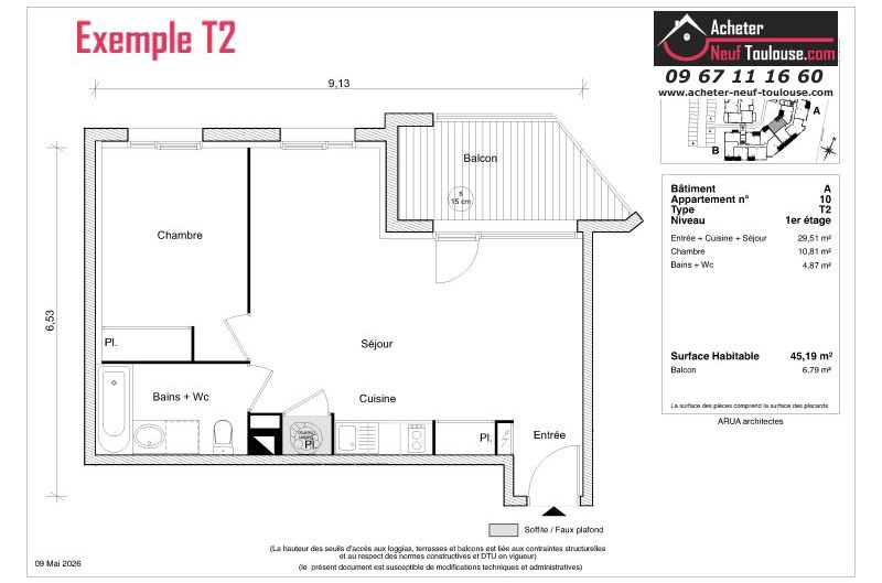Appartements neufs à Launaguet - Programmes immobiliers neufs Greencity LES BUCOLIQUES