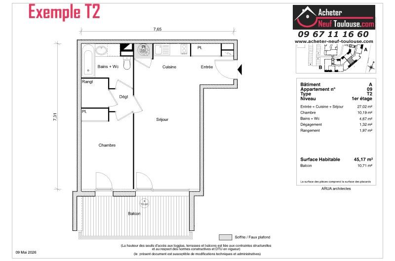 Appartements neufs à Launaguet - Programmes immobiliers neufs Greencity LES BUCOLIQUES