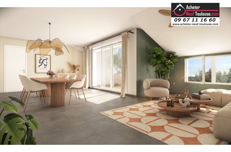 Appartements neufs à Tournefeuille - Programmes immobiliers neufs Greencity LES ROITELETS