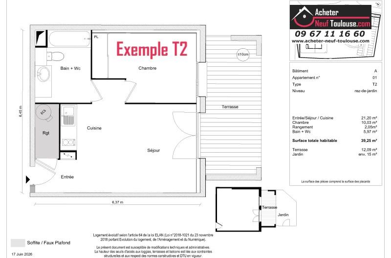 Appartements neufs à Tournefeuille - Programmes immobiliers neufs Greencity LES ROITELETS