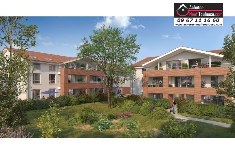 Appartements neufs à Tournefeuille - Programmes immobiliers neufs Greencity LES ROITELETS