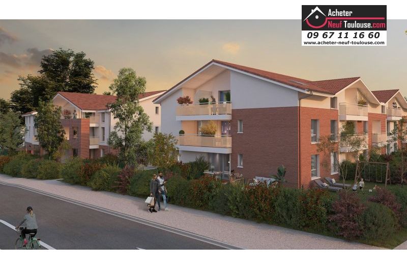 Appartements neufs à Tournefeuille - Programmes immobiliers neufs Greencity LES ROITELETS