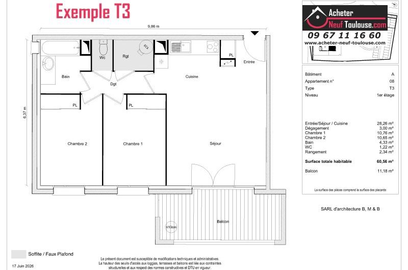 Appartements neufs à Tournefeuille - Programmes immobiliers neufs Greencity LES ROITELETS