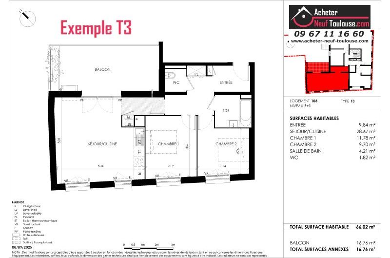 Appartements neufs à Toulouse Croix De Pierre - Programmes immobiliers neufs Max Le PRIVILEGE