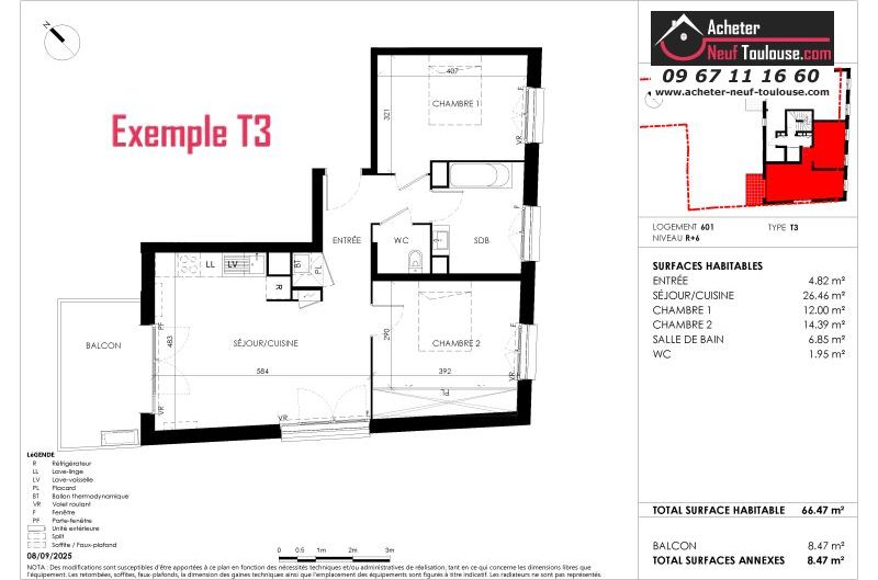 Appartements neufs à Toulouse Croix De Pierre - Programmes immobiliers neufs Max Le PRIVILEGE