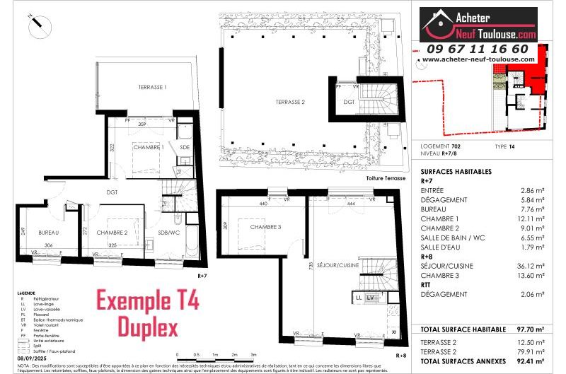 Appartements neufs à Toulouse Croix De Pierre - Programmes immobiliers neufs Max Le PRIVILEGE