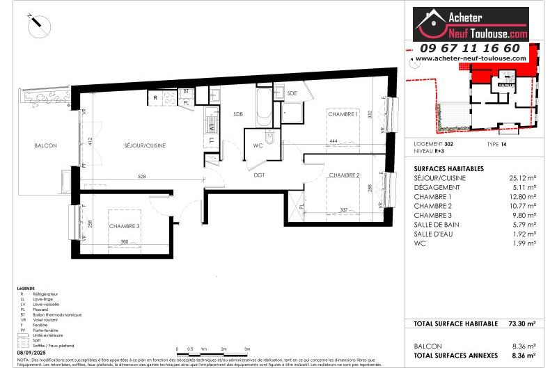 Appartements neufs à Toulouse Croix De Pierre - Programmes immobiliers neufs Max Le PRIVILEGE