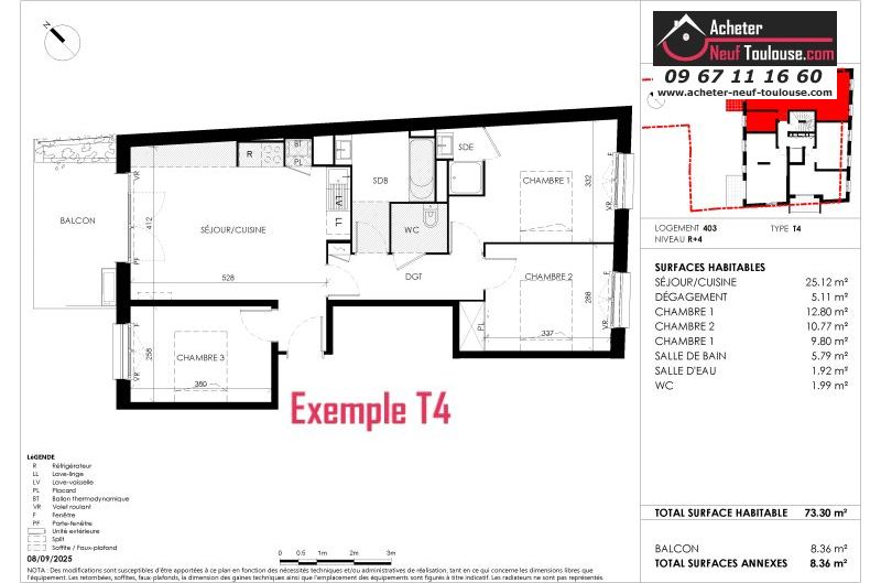 Appartements neufs à Toulouse Croix De Pierre - Programmes immobiliers neufs Max Le PRIVILEGE