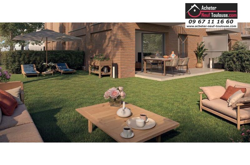 Résidence sénior à Toulouse Croix Daurade - Programmes immobiliers neufs Greencity LES TEMPORELLES RENOIR