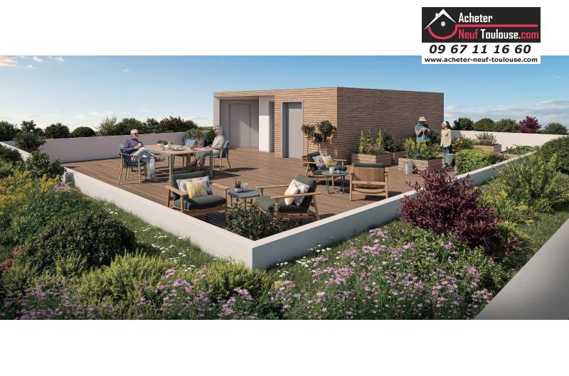 Résidence sénior à Toulouse Croix Daurade - Programmes immobiliers neufs Greencity LES TEMPORELLES RENOIR