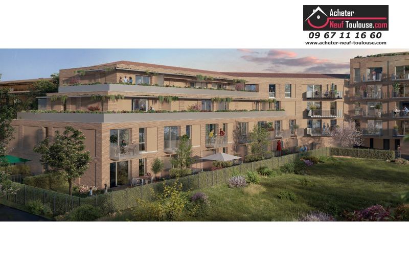 Résidence sénior à Toulouse Croix Daurade - Programmes immobiliers neufs Greencity LES TEMPORELLES RENOIR