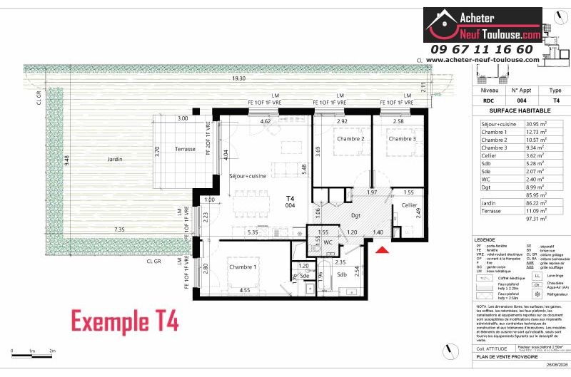 Appartements neufs à Toulouse Bonnefoy - Programmes immobiliers neufs Bouygues Immobilier Le Celene