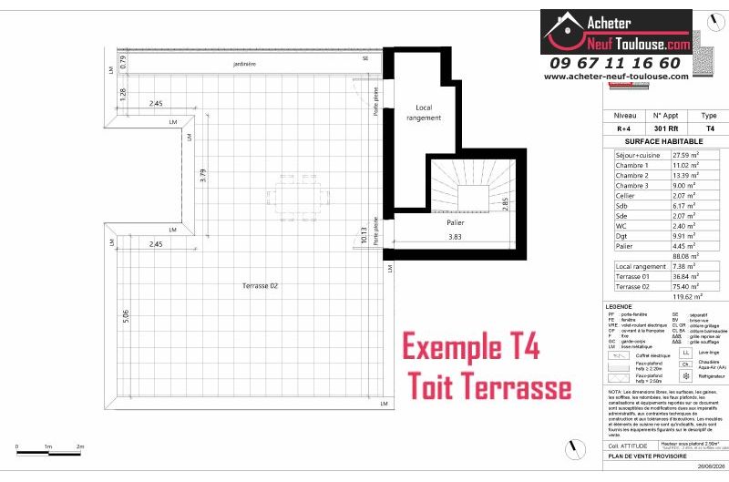 Appartements neufs à Toulouse Bonnefoy - Programmes immobiliers neufs Bouygues Immobilier Le Celene