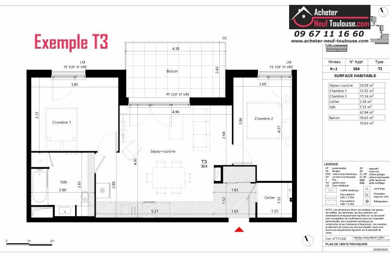 Appartements neufs à Toulouse Bonnefoy - Programmes immobiliers neufs Bouygues Immobilier Le Celene