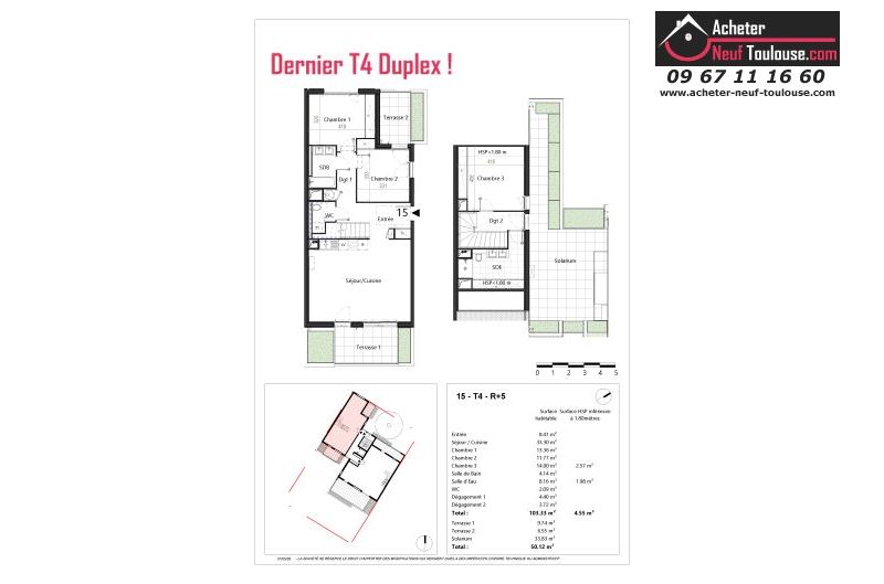 Appartements neufs à Toulouse Pont Des Demoiselles - Programmes immobiliers neufs Fonta Villa Demoiselles