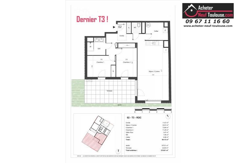 Appartements neufs à Toulouse Pont Des Demoiselles - Programmes immobiliers neufs Fonta Villa Demoiselles