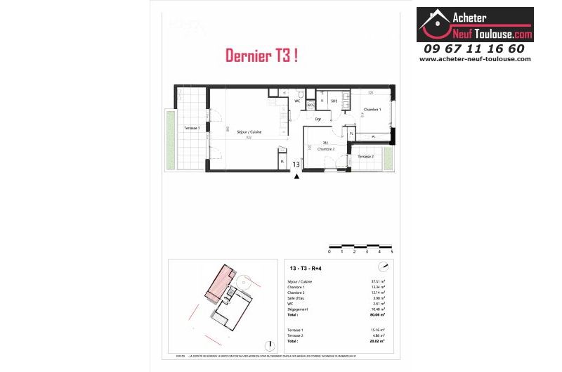 Appartements neufs à Toulouse Pont Des Demoiselles - Programmes immobiliers neufs Fonta Villa Demoiselles