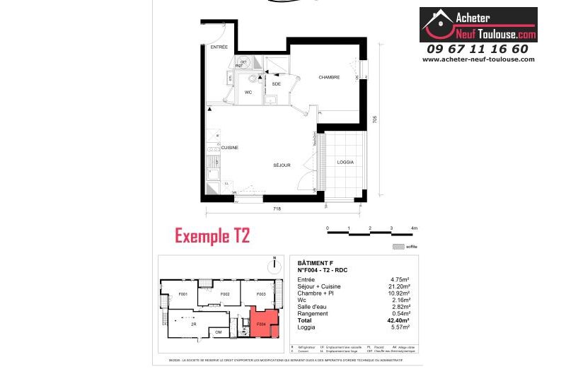 Appartements neufs à Toulouse Lalande - Programmes immobiliers neufs Fonta Villa Amaya
