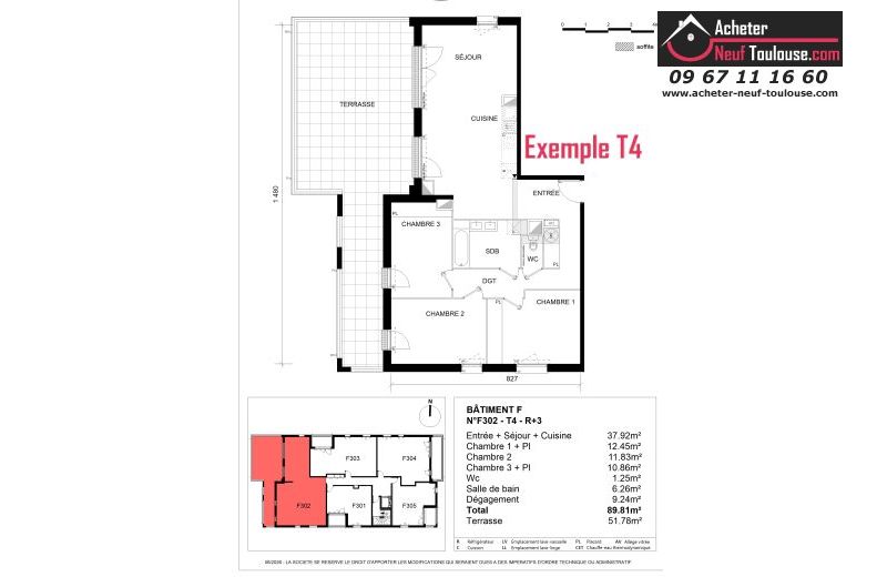 Appartements neufs à Toulouse Lalande - Programmes immobiliers neufs Fonta Villa Amaya
