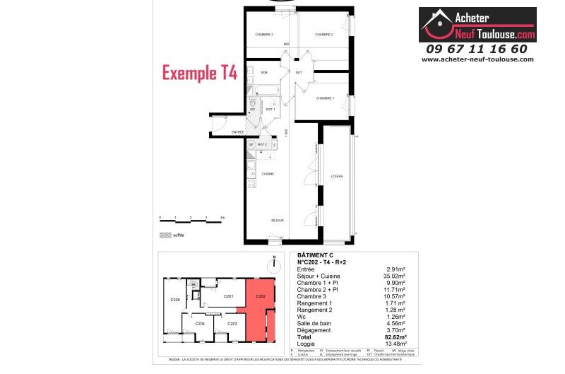 Appartements neufs à Toulouse Lalande - Programmes immobiliers neufs Fonta Villa Amaya