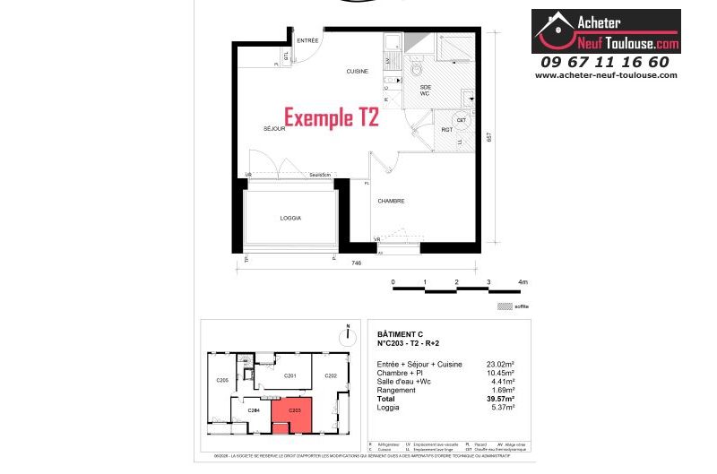 Appartements neufs à Toulouse Lalande - Programmes immobiliers neufs Fonta Villa Amaya