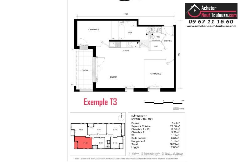 Appartements neufs à Toulouse Lalande - Programmes immobiliers neufs Fonta Villa Amaya