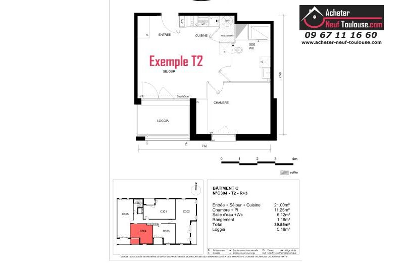 Appartements neufs à Toulouse Lalande - Programmes immobiliers neufs Fonta Villa Amaya