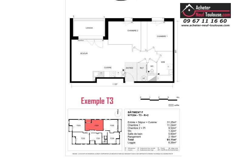 Appartements neufs à Toulouse Lalande - Programmes immobiliers neufs Fonta Villa Amaya