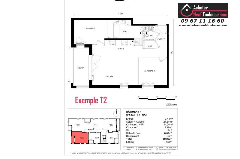 Appartements neufs à Toulouse Lalande - Programmes immobiliers neufs Fonta Villa Amaya