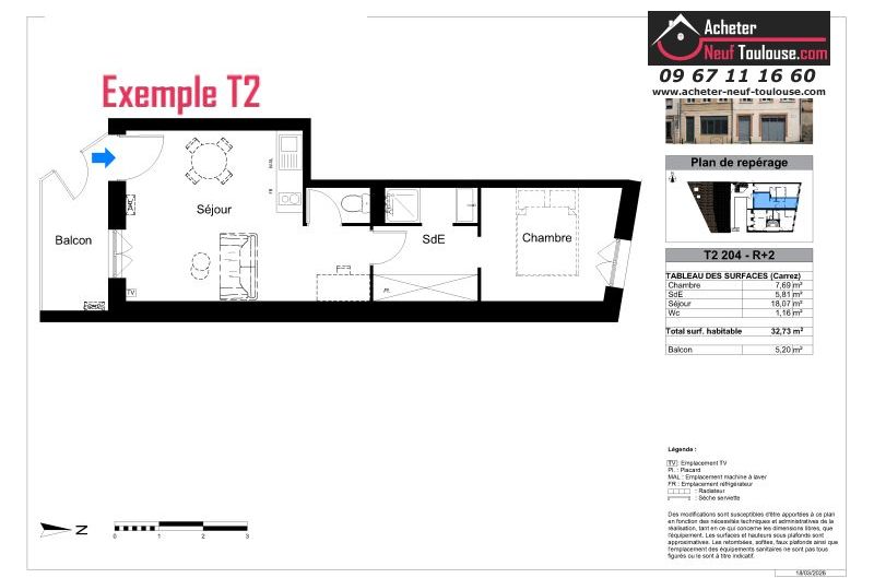 Appartements neufs à Toulouse Compans Cafarelli