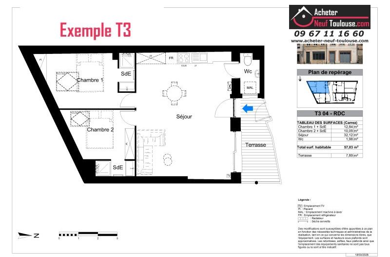 Appartements neufs à Toulouse Compans Cafarelli