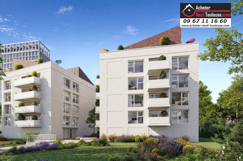 Appartements neufs à Toulouse Saint Michel - Programmes immobiliers neufs EM Carré d'art