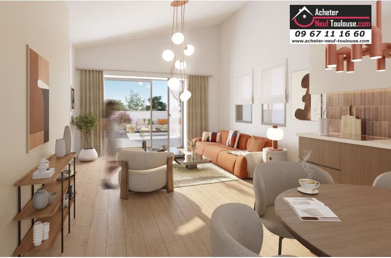 Appartements neufs à Toulouse Saint Michel - Programmes immobiliers neufs EM Carré d'art